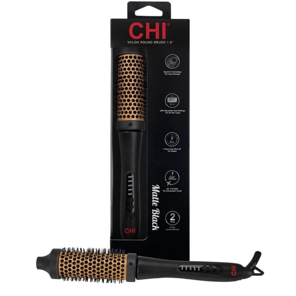 CHI Ceramic Nylon Round Brush 1.5inche
